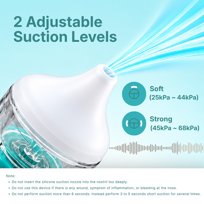 Autumnz Rechargeable Electric Nasal Aspirator (MDA Approved) 6 month Warranty 宝宝鼻涕吸鼻器